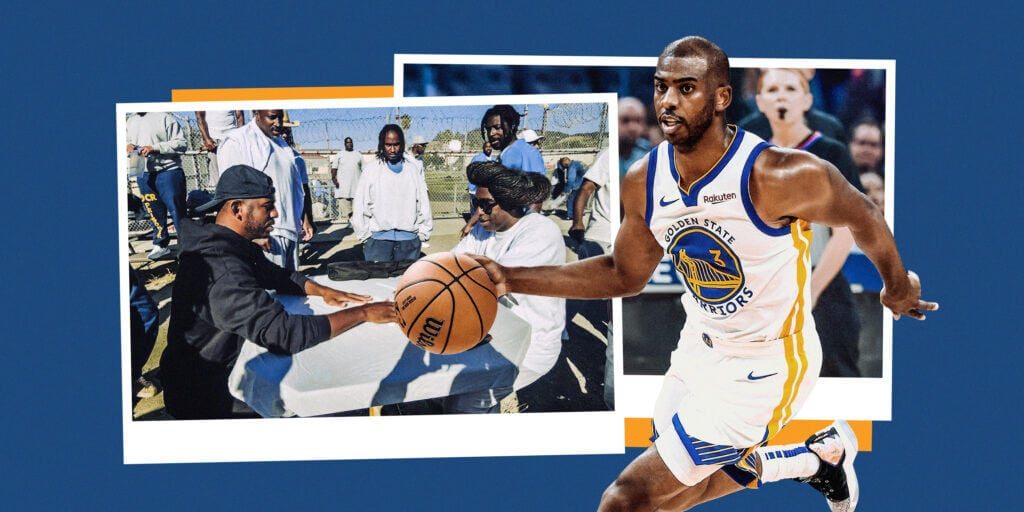Chris Paul, a trip to San Quentin, and a window into what he brings to the Warriors