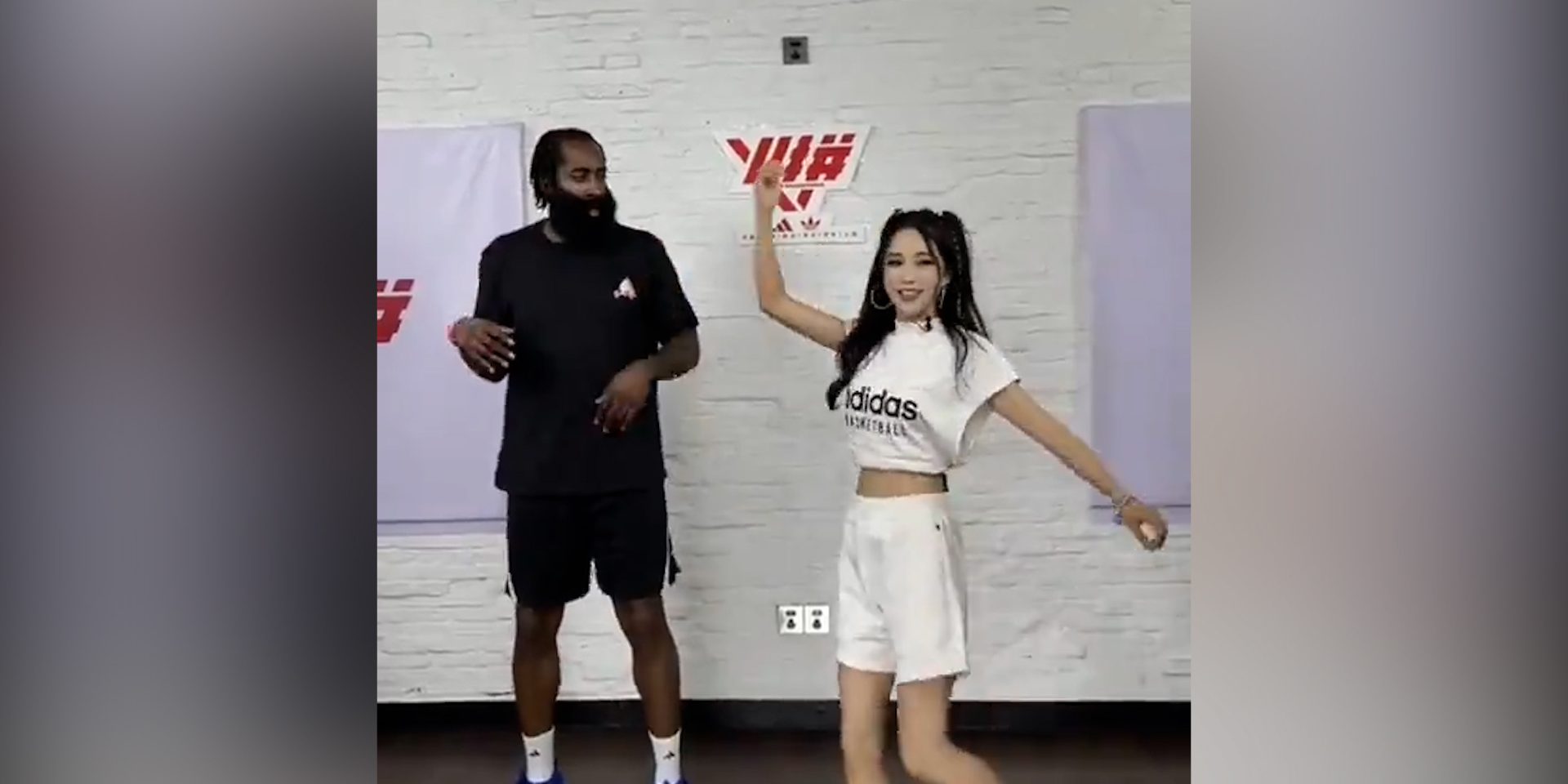 James Harden unleashes his" super electric" dance moves during China visit