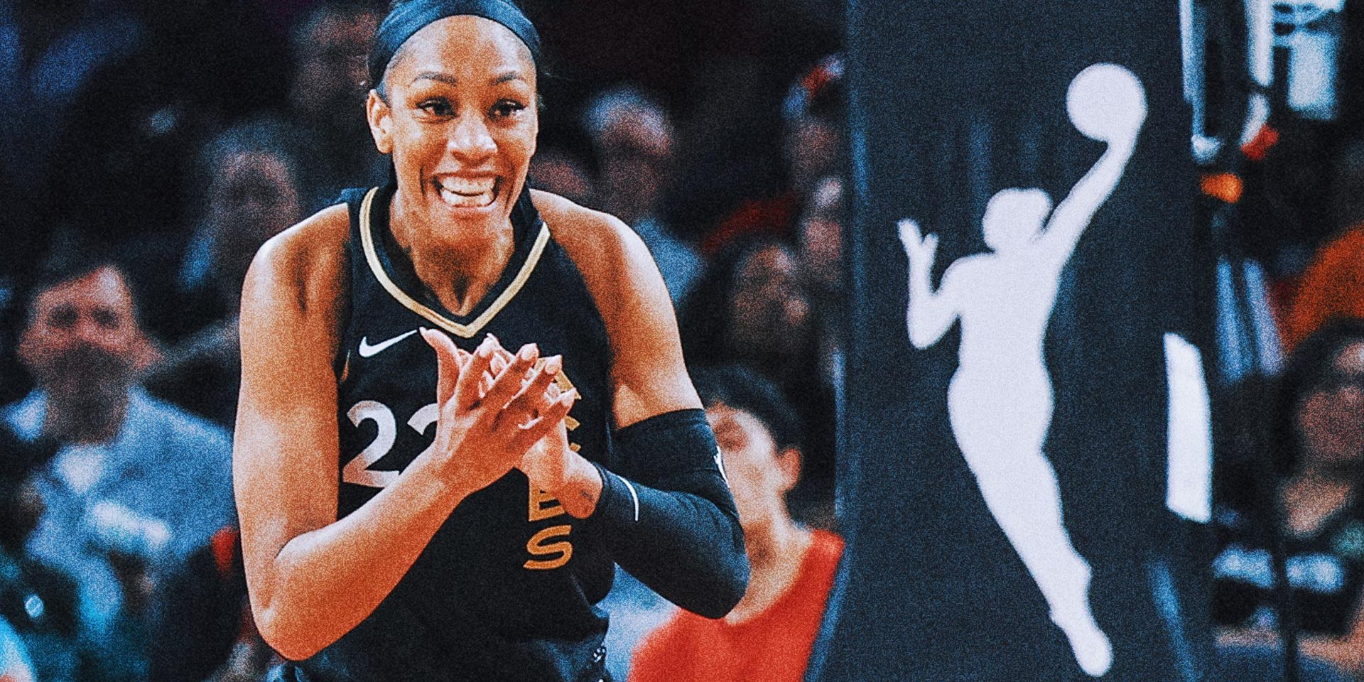 Las Vegas Aces star A'ja Wilson ties WNBA record with 53 points