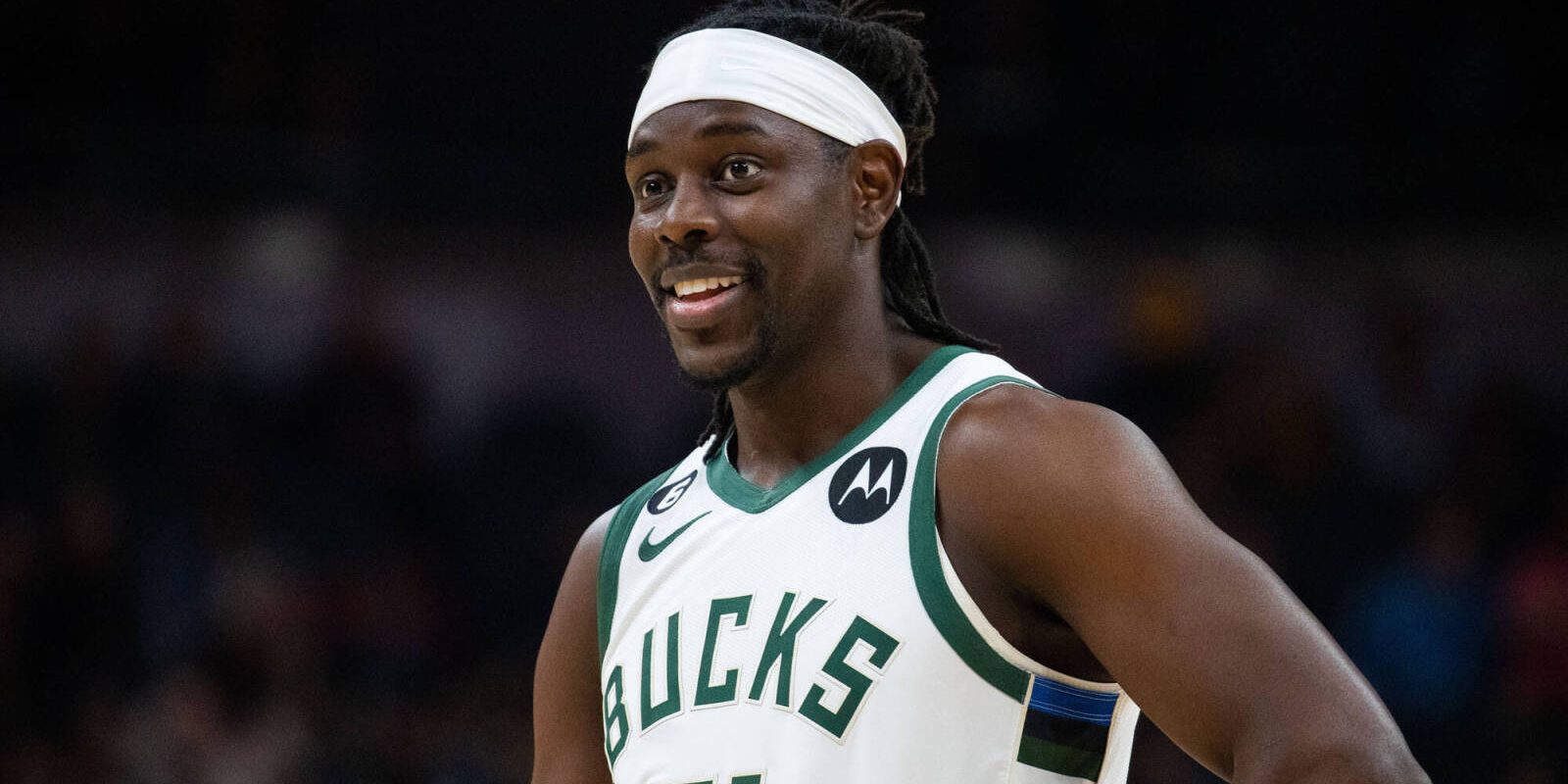 Mar 29, 2023; Indianapolis, Indiana, USA;Milwaukee Bucks guard Jrue Holiday (21) in the first quarter against the Indiana Pacers at Gainbridge Fieldhouse. Mandatory Credit: Trevor Ruszkowski-USA TODAY Sports